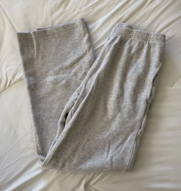 Brandy Melville Anastasia Waffle Sweatpants - Image 2