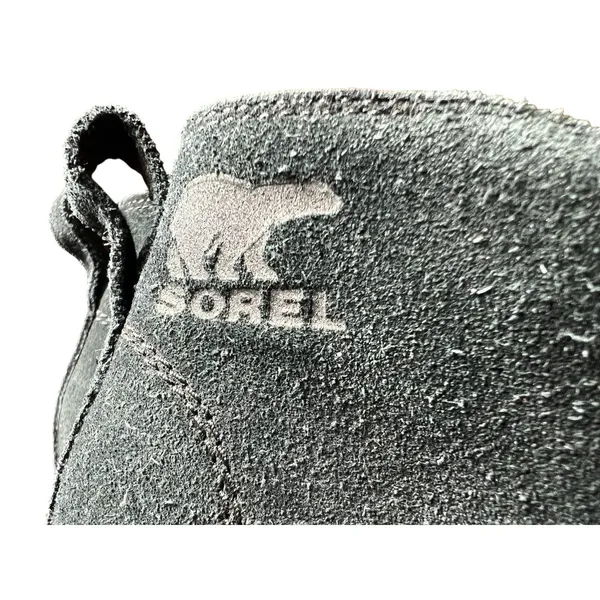 Women’s 8.5 SOREL Evie Bootie Leather Pull-On‎ Ankle Black Chelsea Boots ExCon - Image 7