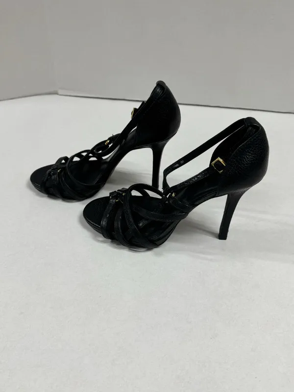 Tory Burch - Elizabella Strappy‎ Heeled Sandals - Size 8. - Image 11