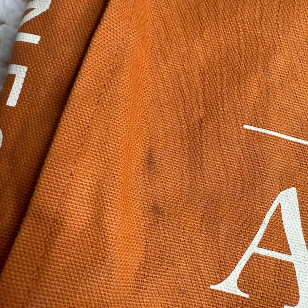 BARNES AND NOBLE Re-Wrap Collab Bag of Books Rust Brown Orange Tote Bag - Image 6