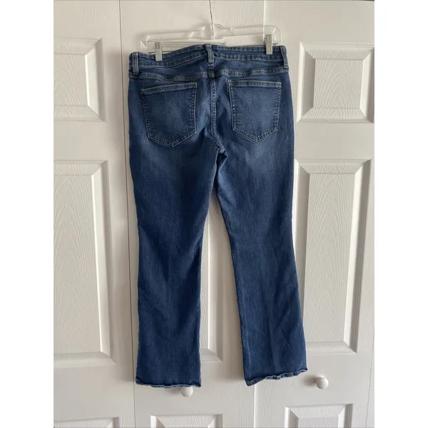 Old Navy The‎ Diva Bootcut Jeans Womens Size 12 Short Blue Denim Y2K Cotton - Image 5
