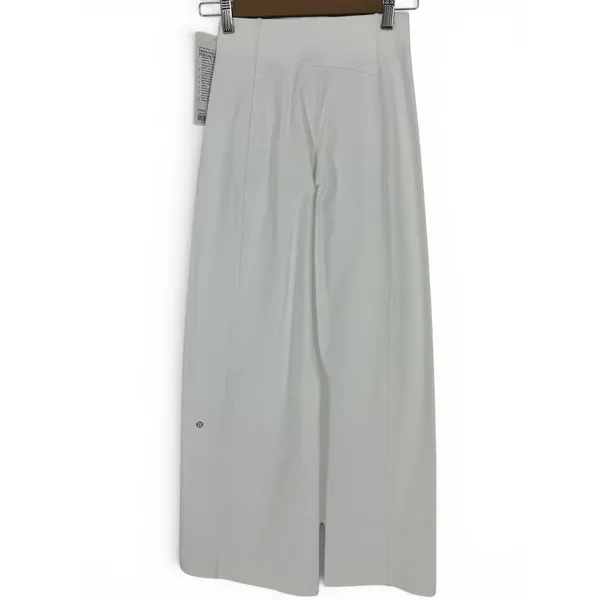 Lululemon Define High-Rise Wide-Leg‎ Pant Luon White XXXS NWT - Image 10