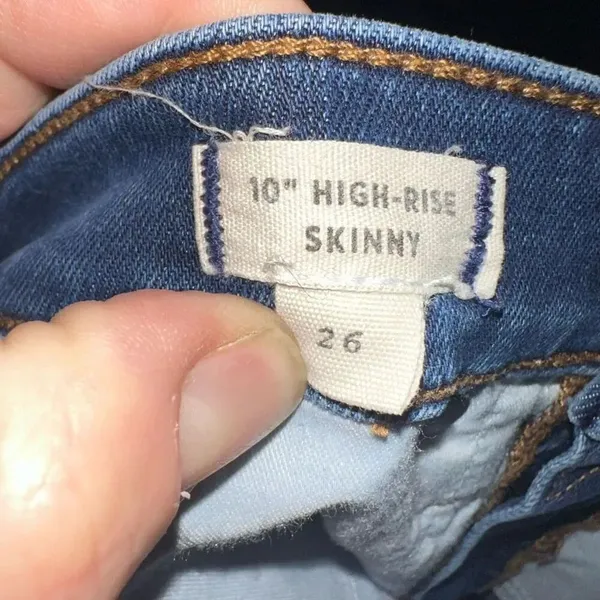 Madewell sustainable high rise normcore 26 skinny jeans - Image 3