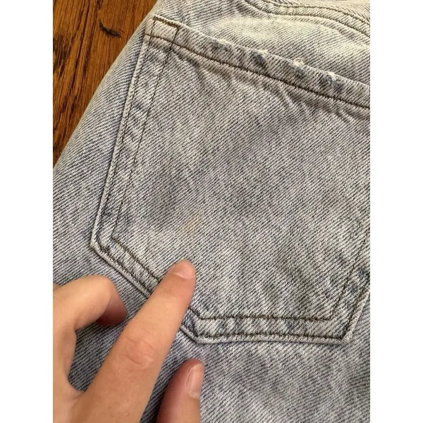 Pacsun Size 25 Jeans 90s Boyfriend Distressed High Rise Stone Wash Denim *Read - Image 5