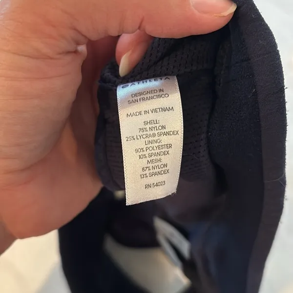 Athleta Navy Sports Bra - Image 4