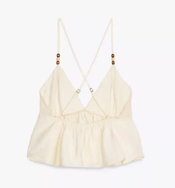 ZARA Beaded Top - Image 2