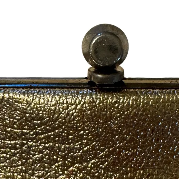 Vintage Gold Clutch Purse‎ - Image 3