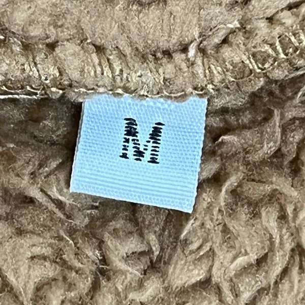Women’s Light Brown Fleece Jacket - Image 7