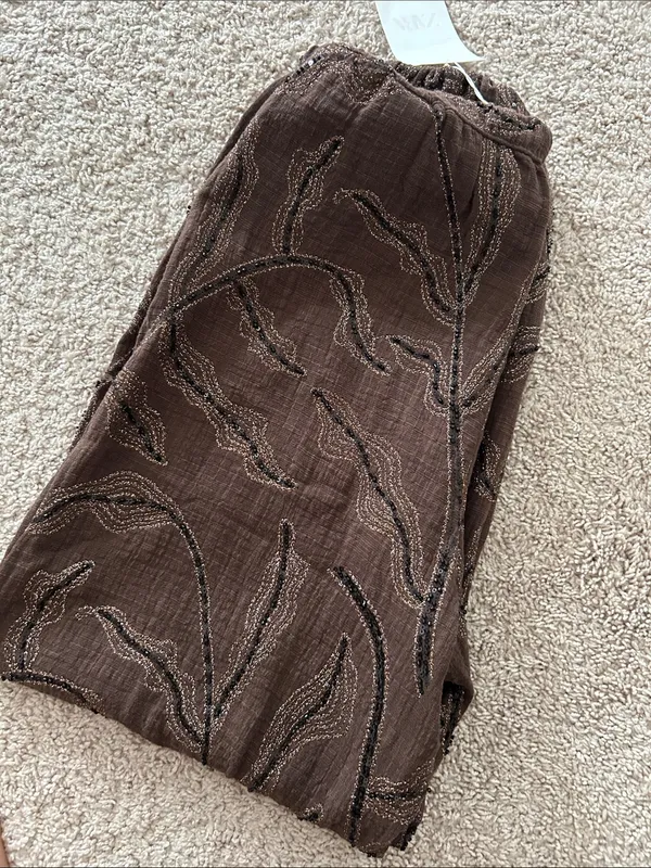 Zara sequin balloon pants. - Image 4