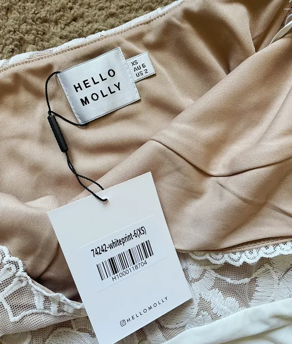 Hello Molly White Lace Bodysuit - Image 5