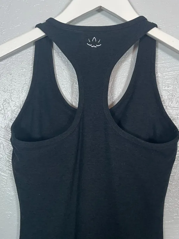 Beyond Yoga Women S Black Space Dyed All Around Jumpsuit Built in Bra Bootcut - Image 8