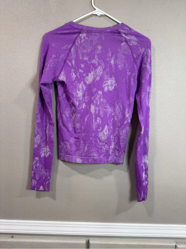Lululemon Swiftly Tech Long Sleeve Shirt 2.0 Shadow Bloom Moonlit Magenta - Image 4