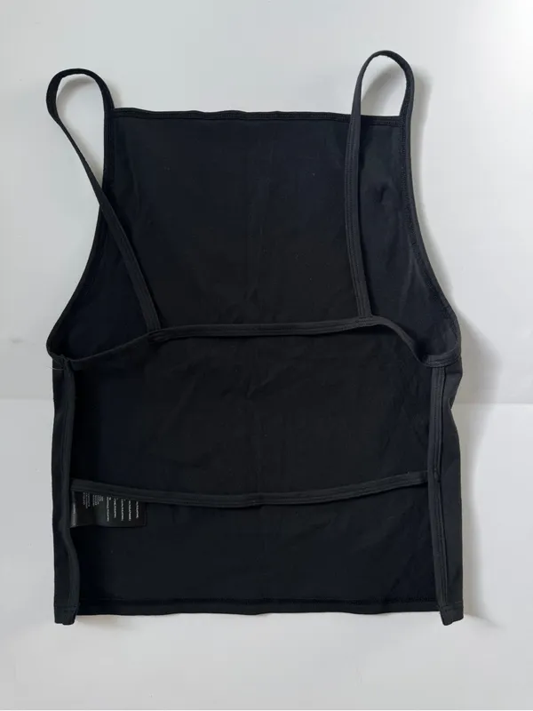 Urban Outfitters Open Back Apron Tank Top Black Medium NWOT - Image 4