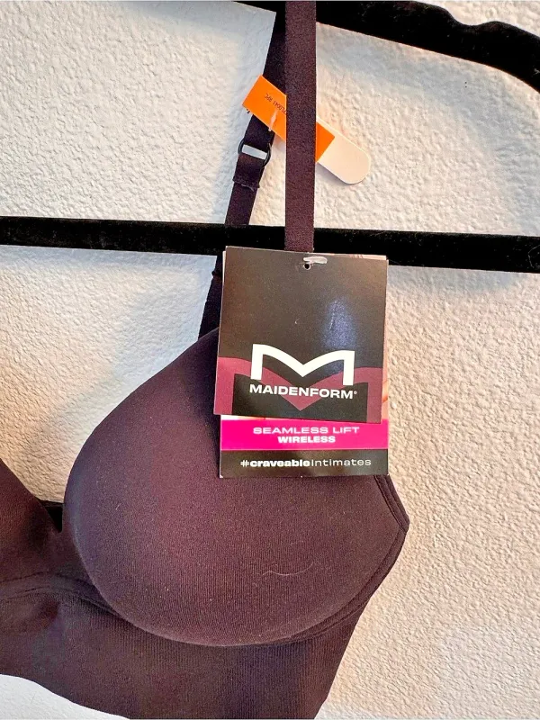 NWT Maidenform DM2316 Seamless Lift Wireless Bralette Black Size S - Image 5