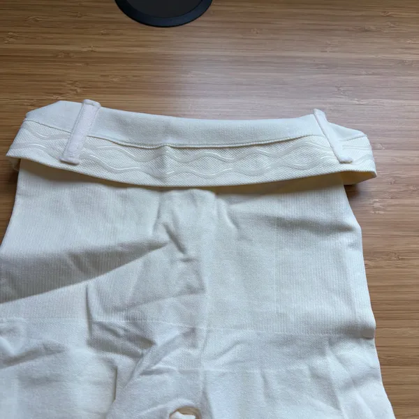 Shapermint Beige XS Small High Waisted Shaper Shorts 55021 Shapewear Lightweight - Image 4
