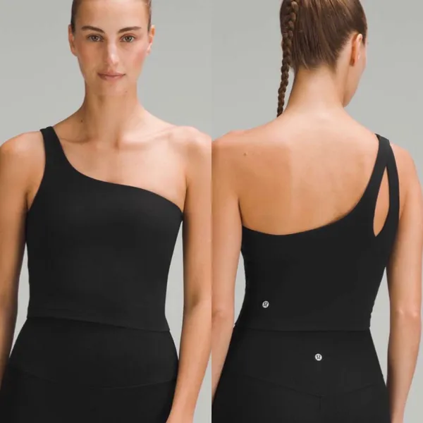 Lululemon Ribbed Nulu Asymmetrical Yoga Tank - Image 2