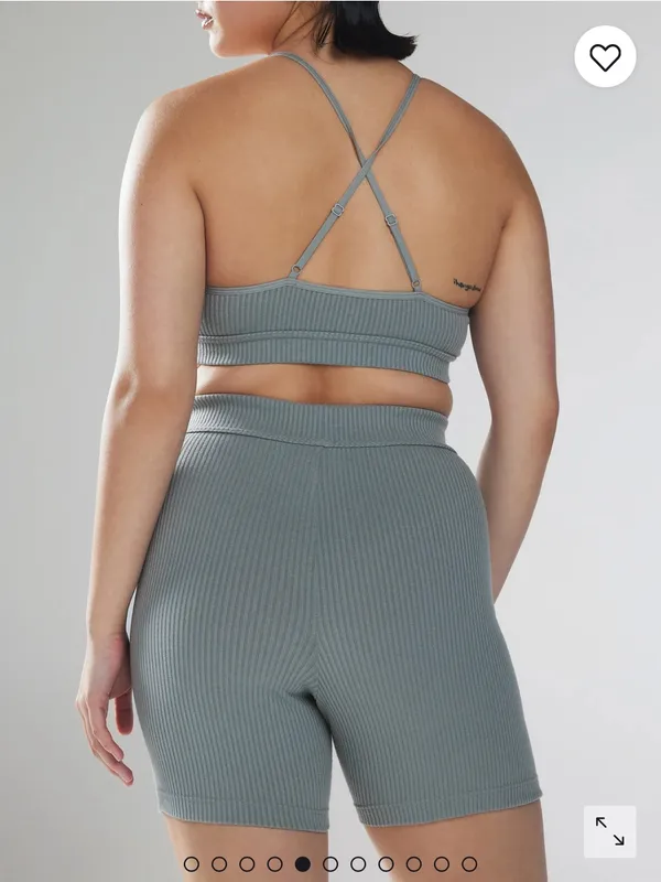 Savage X Fenty Essential Heavy Rib 2-Piece Set in Smoky Brown - Image 5