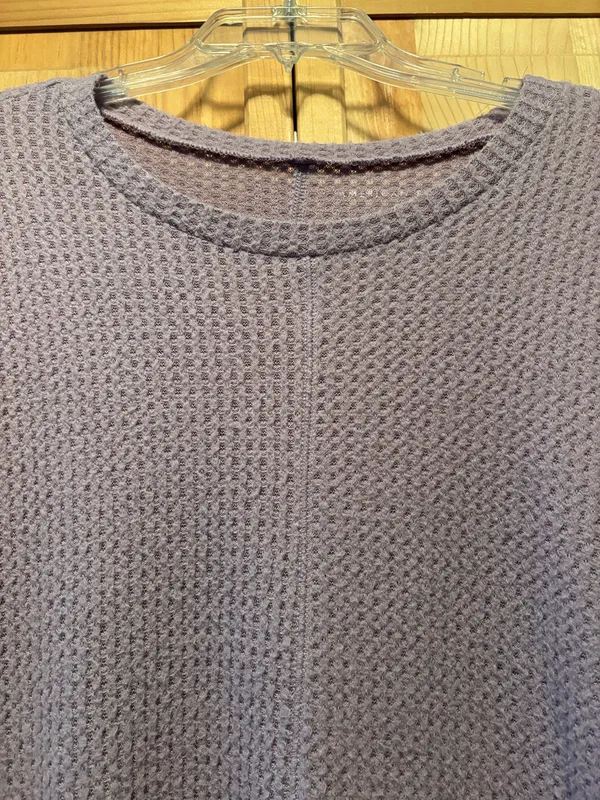 Waffle knit sweater - Image 2