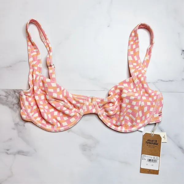 NWT Billabong Island Song Tyler Underwire Bikini Top - Image 2