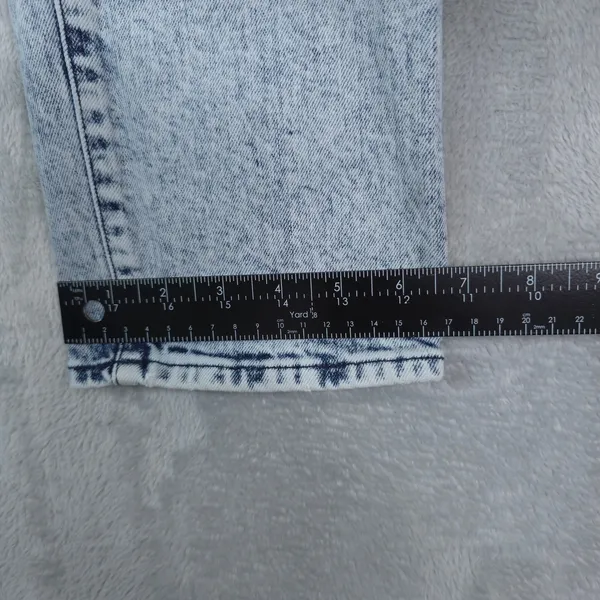 Wrangler Retro Slim Jeans Women 31x32 (31x28) Blue Acid Wash High‎ Rise Denim - Image 13