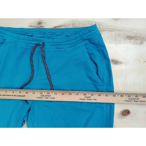 Greys Anatomy by Barco Women Active Spandex Stretch Scrub Pants Size L Teal Blue - Image 14
