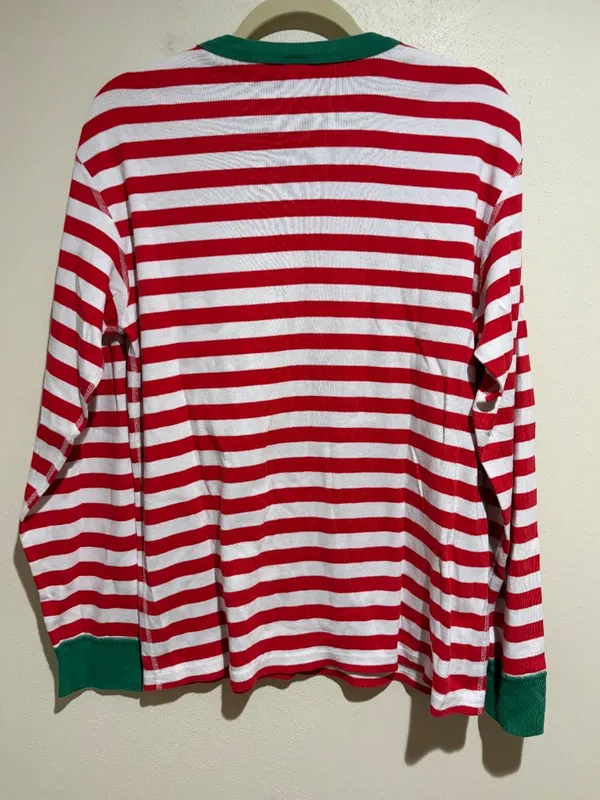 Hanna Andersson Women's Striped Christmas Holiday Long Sleeve & Pants Pajama Set - Image 13