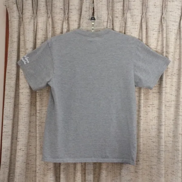 Jadelynn Brooke Cristina Yang Vibes Light Heather Gray Short Sleeve V-Neck Shirt - Image 6