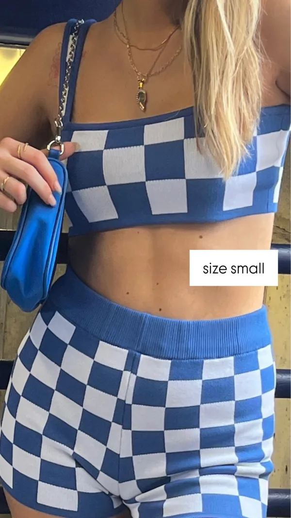 Amazon Checkered Two-Piece Set - Image 3