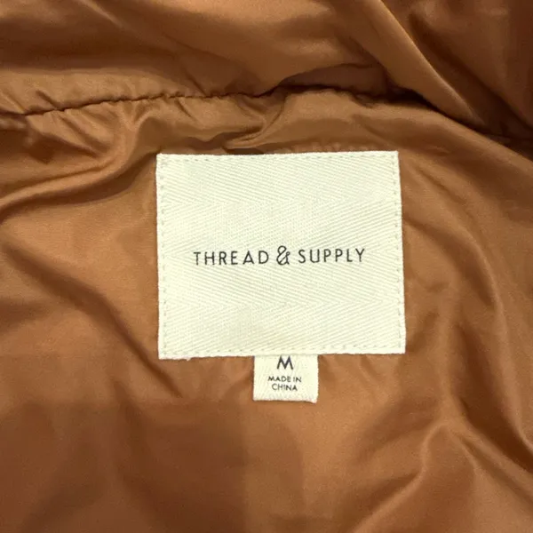 Thread & Supply Quilted Brown women’s Vest - Image 3