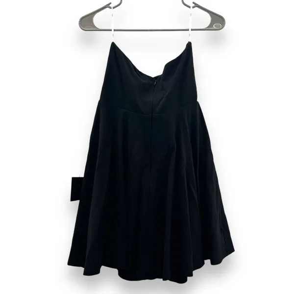 Lulus About A Twirl Black Strapless Fit‎ & Flare Skater Mini Dress Sz M NEW - Image 6