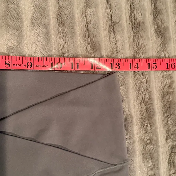 Unbranded Gray V-Crossover Waistband Leggings Yoga‎ Athletic Pants - Image 5