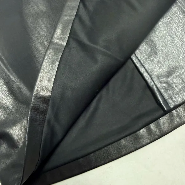 Faux Leather Mini Skirt NWT - Image 6