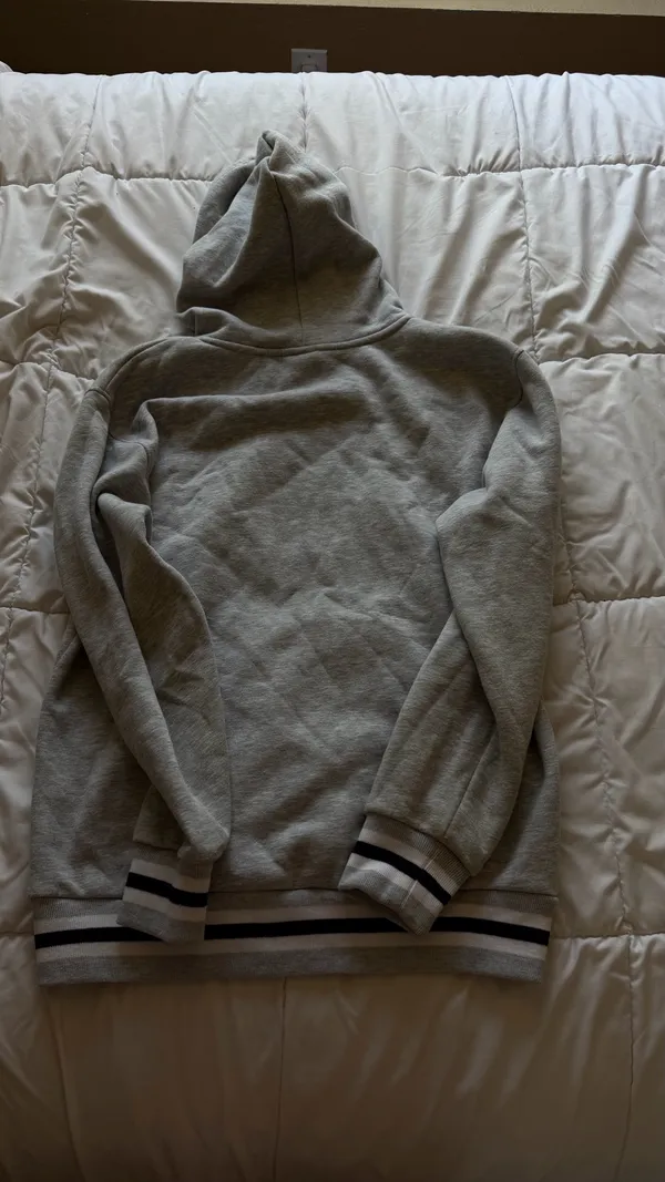 Gray Dallas cowboy hoodie - Image 2
