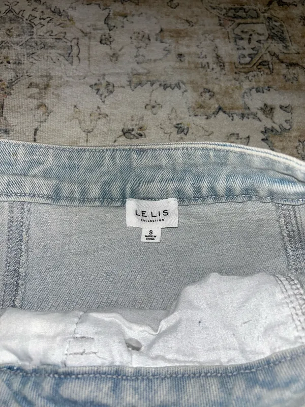 Le Lis Denim Skirt - Image 4