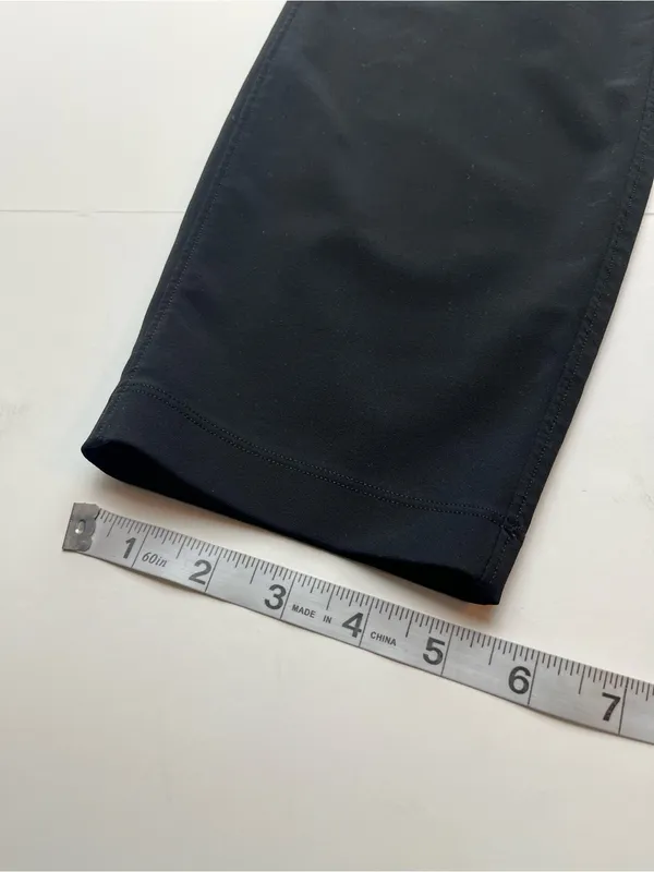 Lululemon On The Fly Pant Women Size 6 Black Stretch Pull-on Athletic Athleisure - Image 10