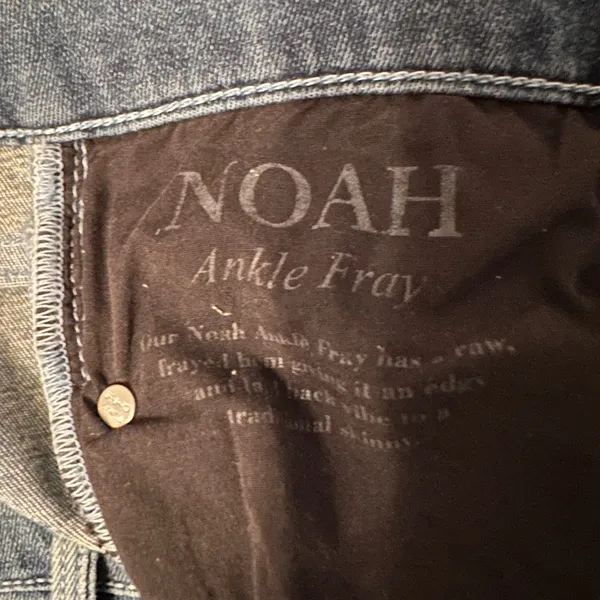 Black Orchid Noah Ankle Fray Jeans - Size 28 - Image 9