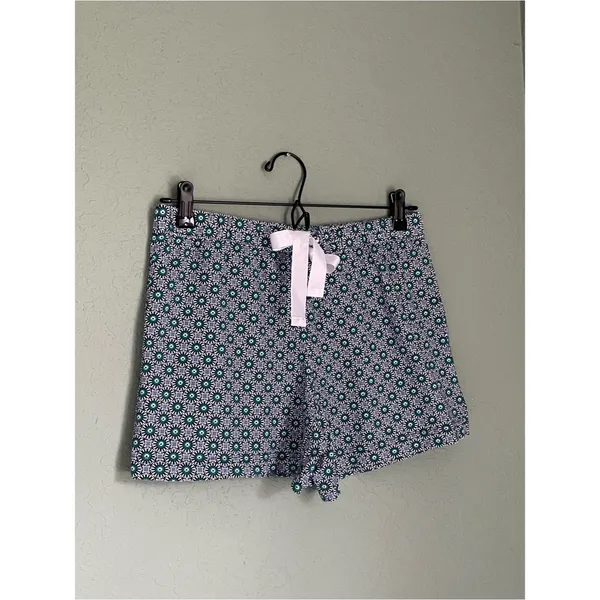 Lands End Pajama Shorts Size XS Geometric Print PJ Bottom Separate Sleepwear - Image 4