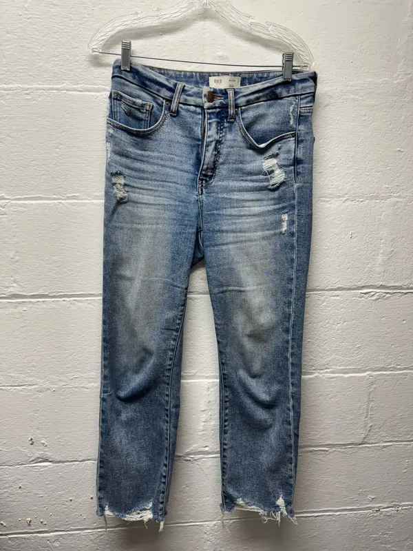 BKE Billie Cropped Straight Stretch Jean - Image 3