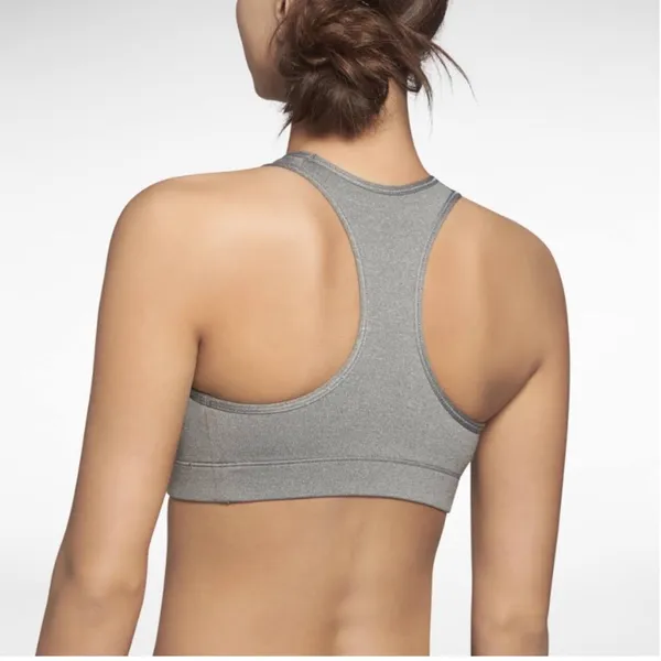 Nike Pro gray sports bra - Image 2