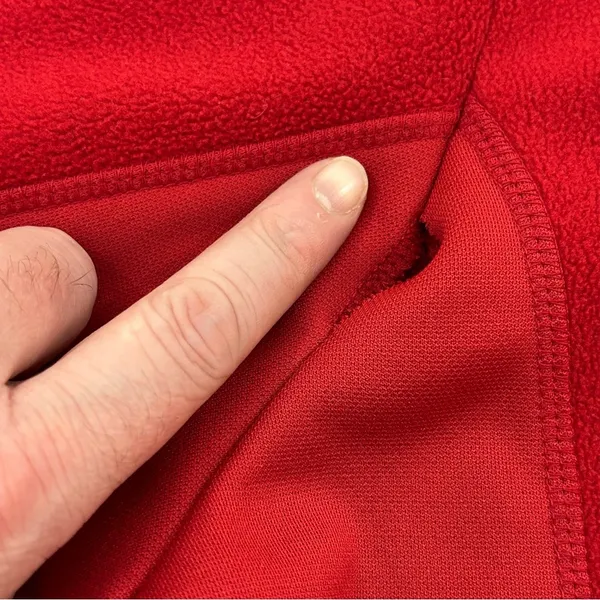 Philadelphia Phillies MLB World Series 2008 Red Full Zip Fleece Jacket Women XL - Image 13