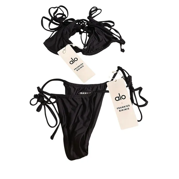 Alo yoga x Frankie's Bikinis Tatum bikini set size M new with tags - Image 6