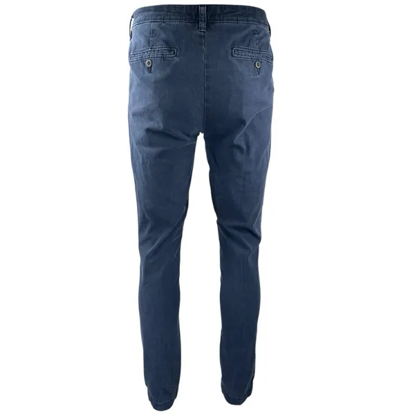 Aeropostale Men's Blue High Rise Skinny Chino Khaki Trousers Pants Size 30/34 - Image 3