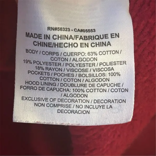 Nike Women's Funnel Neck Hoodie Red Size L Long Sleeve Casual‎ - Image 8
