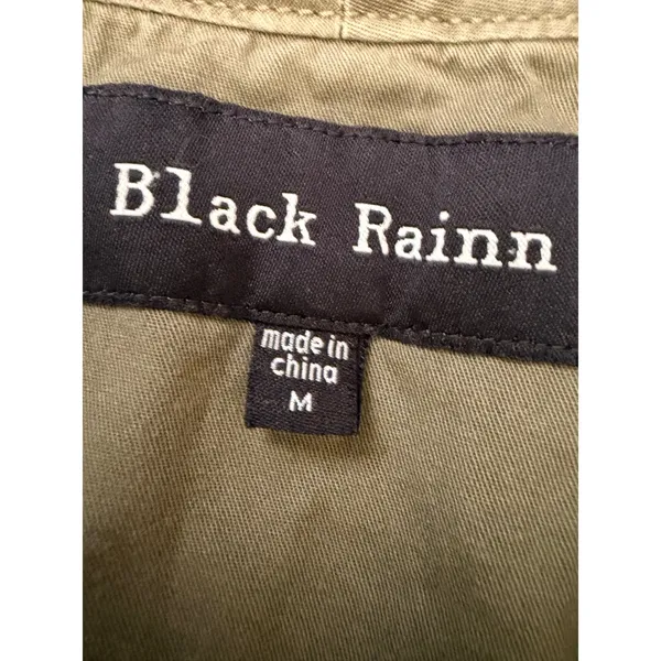 Utilitycore Cargo Vest Olive Green Safari Workwear Multi Pocket Black Rainn M - Image 4
