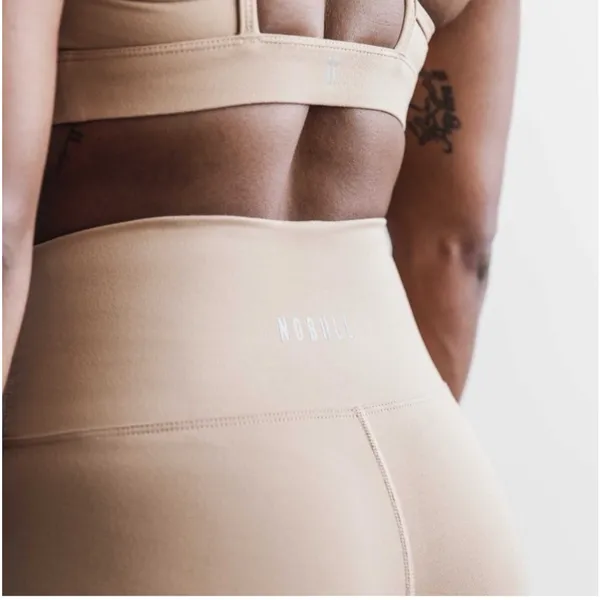 NOBULL Womens High-Rise Tight Workout Leggings Sand Tan Size‎ Small NWT - Image 2