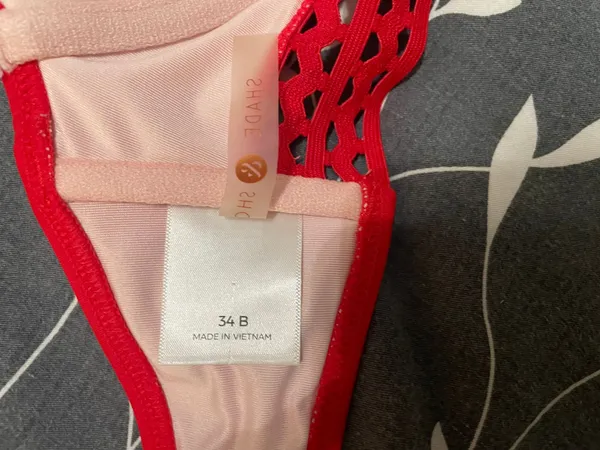 Shade & Shore Red Swim Top - Image 2