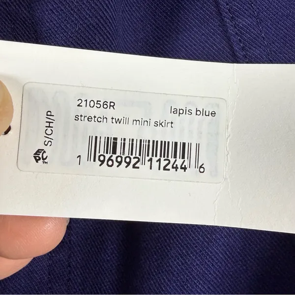 Spanx stretch twill mini skirt  SZ:SP - Image 4