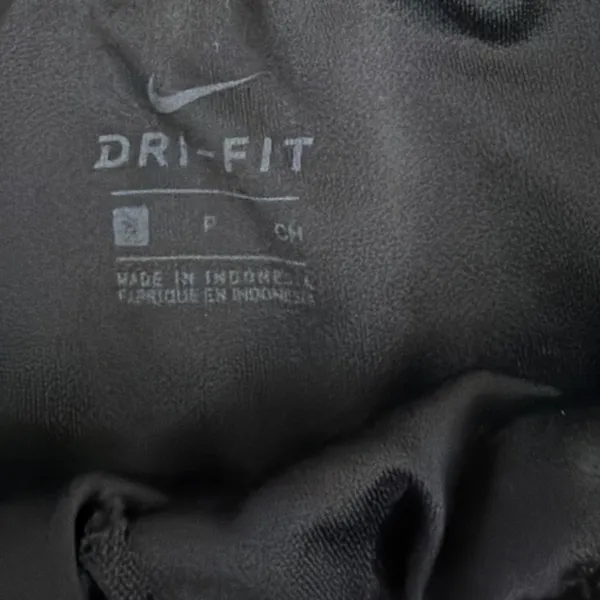 Nike Dri Fit Black Lined Athletic Drawstring Active Shorts Size Small - Image 3