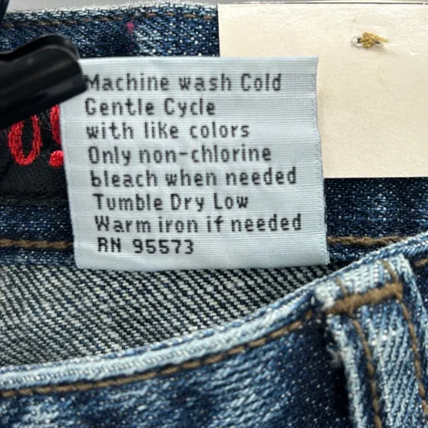 Mudd‎ Y2K Deadstock Flared Bootcut Jeans Medium Wash Denim Size  11 - Image 5
