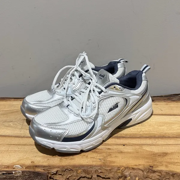 Avia 5000 Performance Sneakers‎ Women's Walking Shoes Silver Blue A51 - Image 2